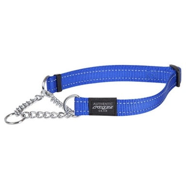 Rogz For Dogs Fanbelt Halbschlupfkragen Blau