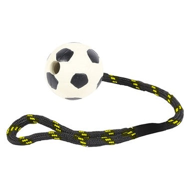 Happy Pet Tough Toys Wurfseil Mit Fussballgummi