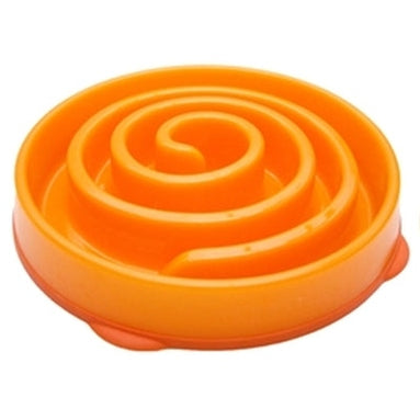 Markenlos Slo-Bowl-Feeder Mini-Korallenspirale Orange