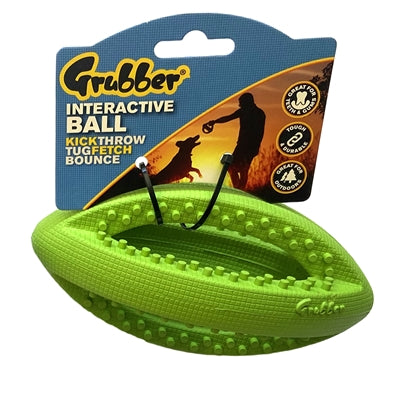 Happy Pet Grubber Interaktiver Rugby-Ball Mini Sortiert