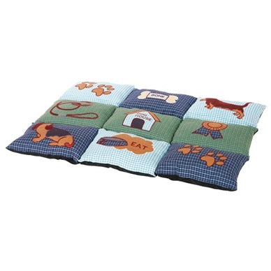 Trixie Hundekissen Patchwork Blau / Grün