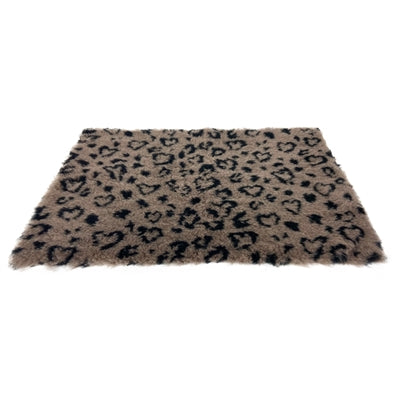 Martin Greasebed Print Leopard Print Beige / Schwarz Recycelt