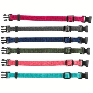 Trixie Welpenhalsband Set Fuchsia/Graphit/Indigo/Grün/Koralle/Blau