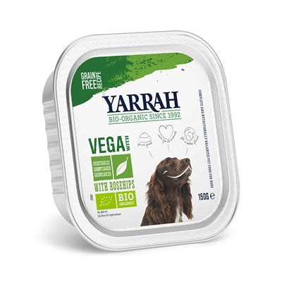 Yarrah Dog Alu Chunks Vega Mit Hagebutten