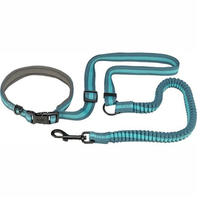 Trixie Hundeleine Joggingleine Petrol / Aqua