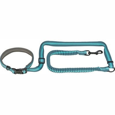 Trixie Hundeleine Joggingleine Petrol / Aqua