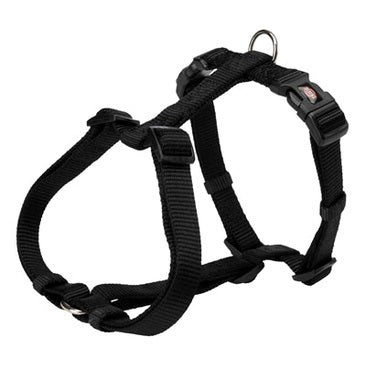 Trixie Hundegeschirr Premium H-Body Schwarz