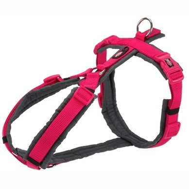 Trixie Hundegeschirr Premium Trekking Fuchsia / Grau