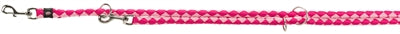 Trixie Hundeleine Cavo Reflektieren Einstellbar Fuchsia