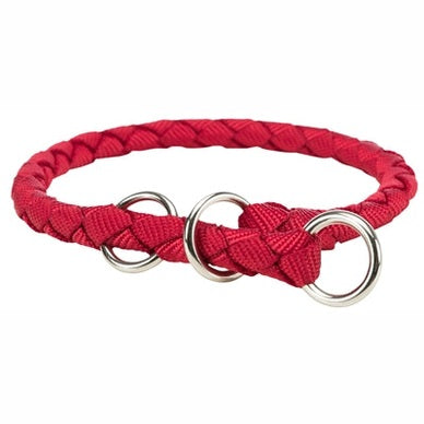 Trixie Hundehalsband Cavo Halb-Slip-Halsband Rot