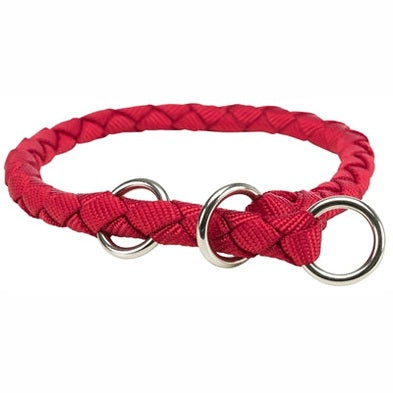 Trixie Hundehalsband Cavo Halb-Slip-Halsband Rot