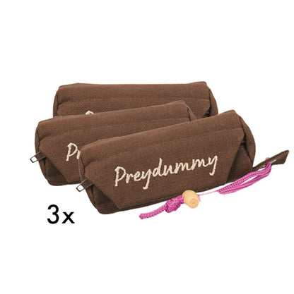 Trixie Preydummy 3er Pack - Canvas Braun