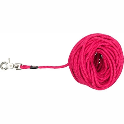 Trixie Hundeleine Rund Mit Auslöser Karabinerhaken Fuchsia Rosa