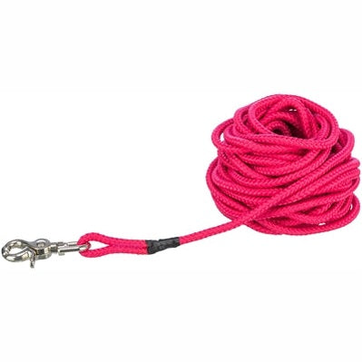 Trixie Hundeleine Rund Mit Auslöser Karabinerhaken Fuchsia Rosa