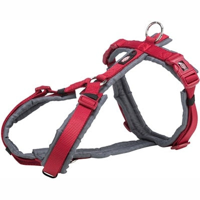 Trixie Hundegeschirr Premium Trekking Rot / Grau