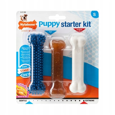 Nylabone Welpe Kauen Welpen-Starter-Kit Huhn