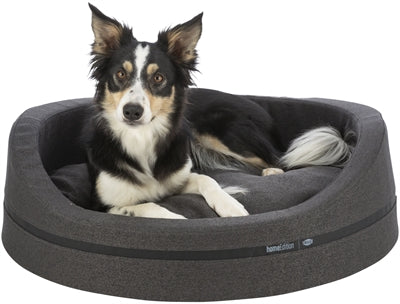 Trixie Hundekorb Citystyle Oval Home Edition Dunkelgrau