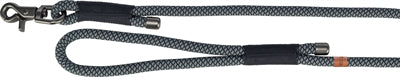 Trixie Soft Rope Hundeleine Schwarz/Grau