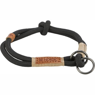 Trixie Be Nordic Halsband Hund Halb-Schlupf Schwarz / Sand