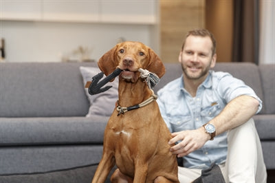 Trixie Sein Nordischer Hund Spielzeug Anker Auf Seil Stoff