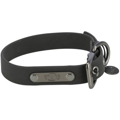 Trixie Citystyle Halsband Hund Pvc Schwarz