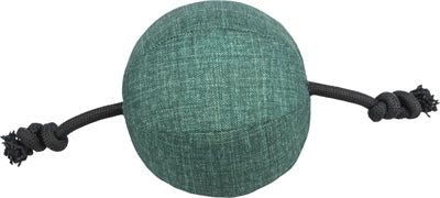 Trixie Citystyle Be Eco Hundespielzeug Ball Mit Seil Stoff Recycelt