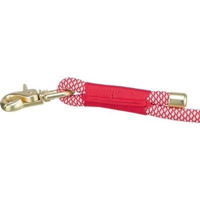 Trixie Soft Rope Hundeleine Verstellbar Rot/Creme