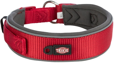 Trixie Hund Extra Breit Rot / Graphitgrau