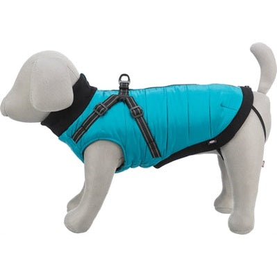 Trixie Hundemantel Pontis Mit Geschirr Aqua