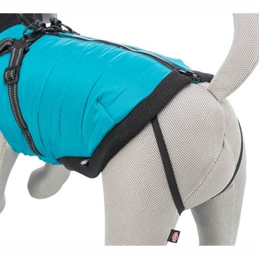 Trixie Hundemantel Pontis Mit Geschirr Aqua