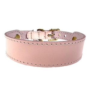 Sazzz Hundehalsband Sweetie Classic Leder Rosa