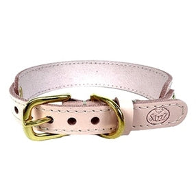 Sazzz Hundehalsband Sweetie Classic Leder Rosa