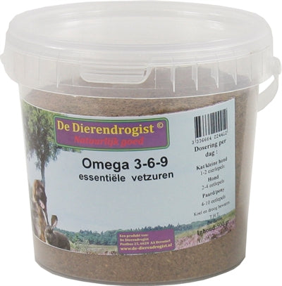 Dierendrogist Tierische Hefe Omega-3-6-9-Fettsäuren