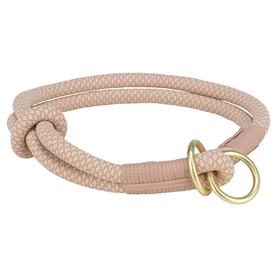 Trixie Hundehalsband Soft Rope Half-Slip Rosa / Hellrosa