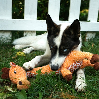 Kong Schüttler Luvs Giraffe Orange