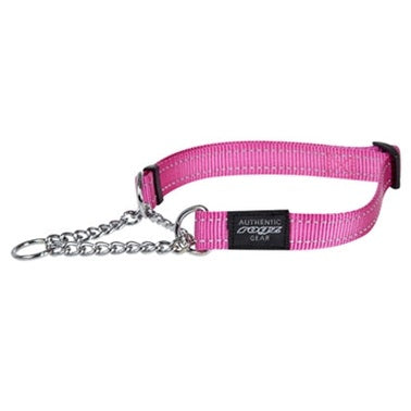 Rogz For Dogs Fanbelt Halbschlupfkragen Rosa