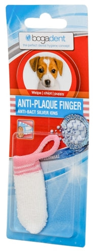 Bogadent Plaque Finger Zahnbürste Welpe